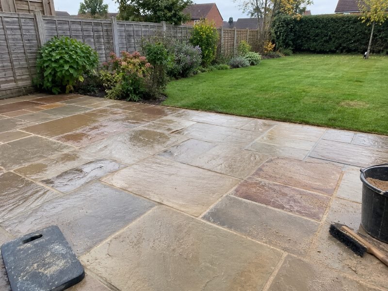 Patio Paving project — Portsmouth, Hampshire